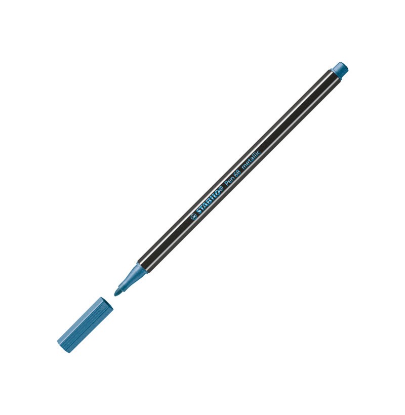 Stabilo - Pen 68 metallic - Bleu