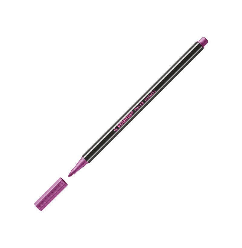 Stabilo - Pen 68 metallic - Rose