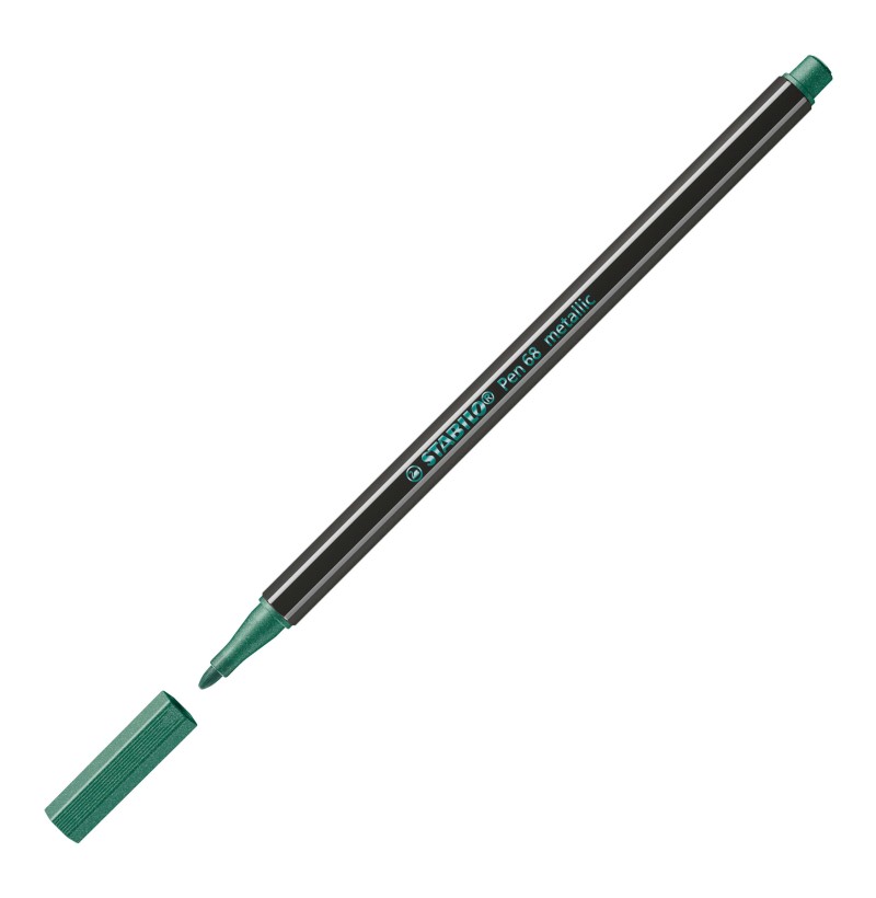 Stabilo - Pen 68 metallic - Vert