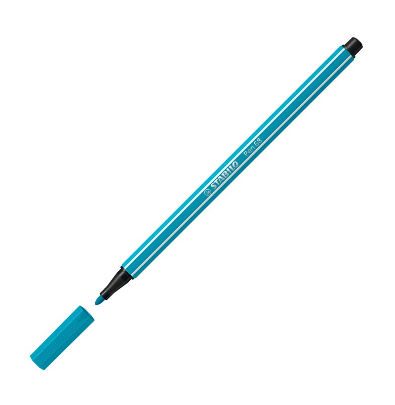 Stabilo - Pen 68 - Bleu turquoise