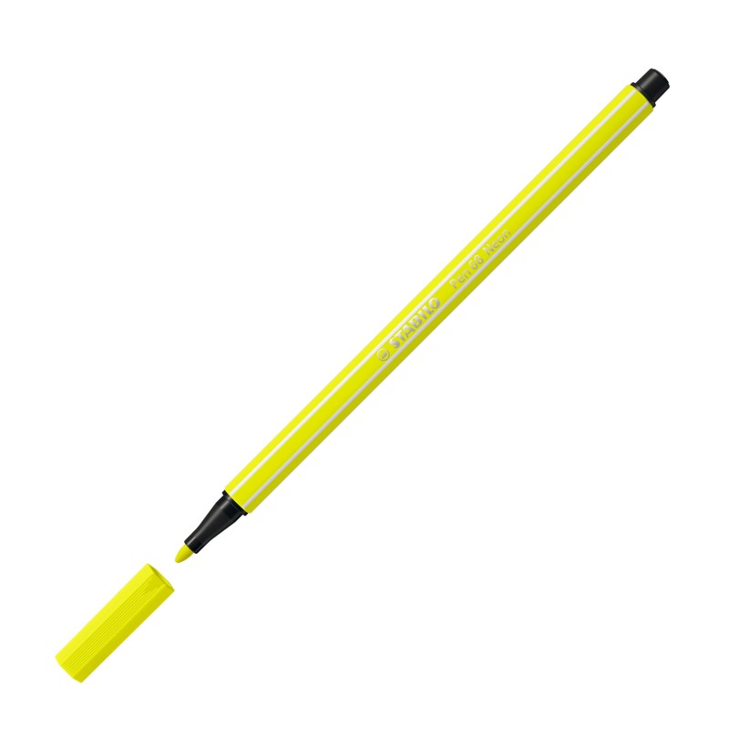 Stabilo - Pen 68 - Jaune fluo