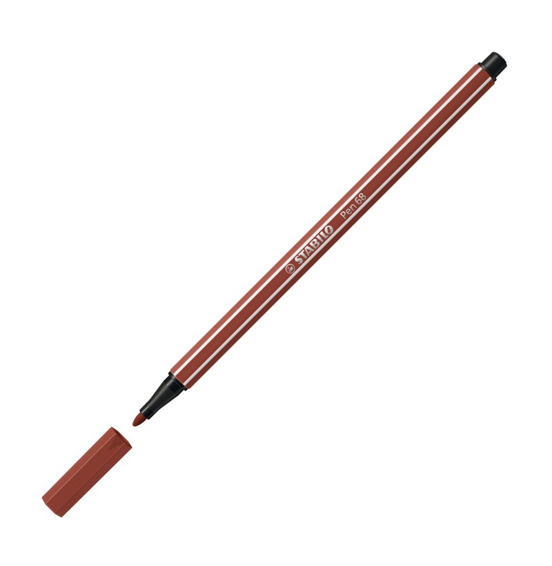 Stabilo - Pen 68 - Marron chocolat