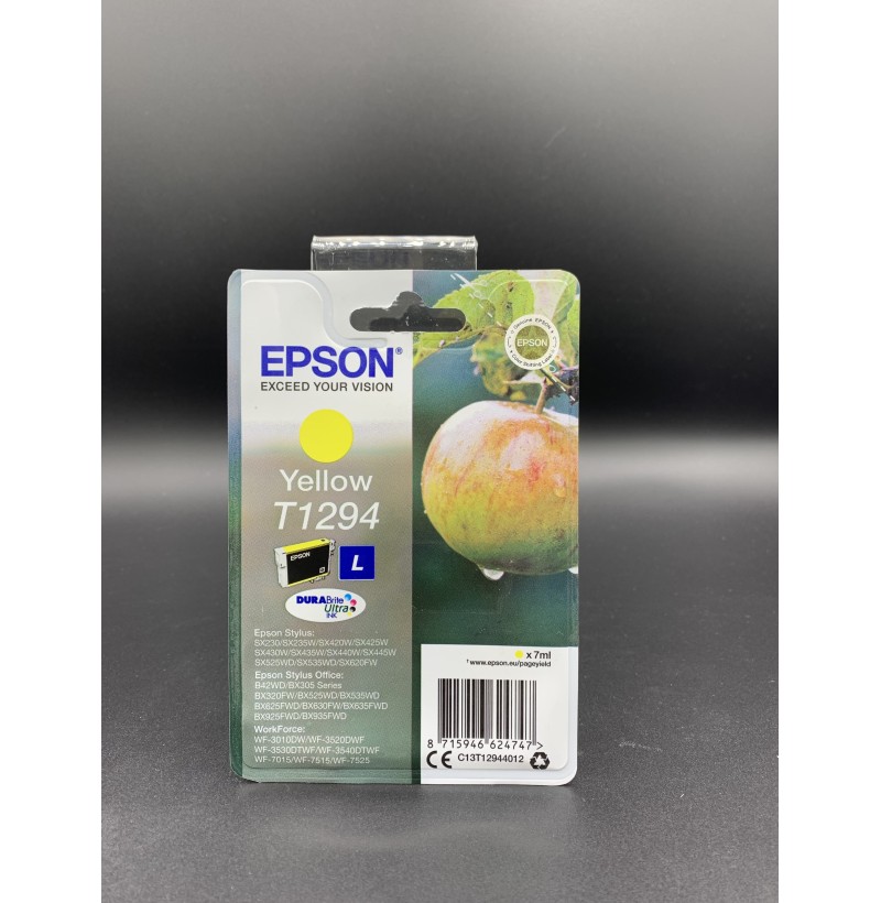 Cartouche Epson - T1294 Jaune