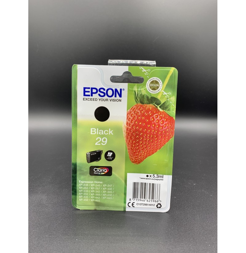 Cartouche Epson - 29 Noire