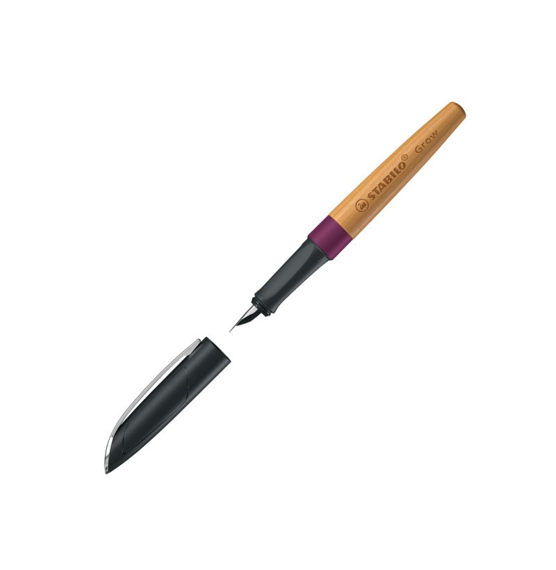 Stylo plume - Stabilo Grow - Violet prune