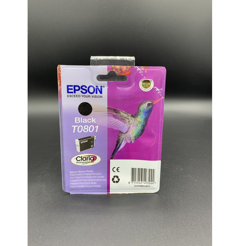 Cartouche Epson - T0801 Noire