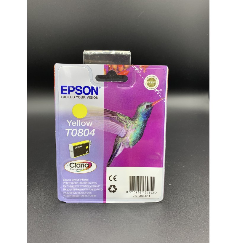 Cartouche Epson - T0804 Jaune