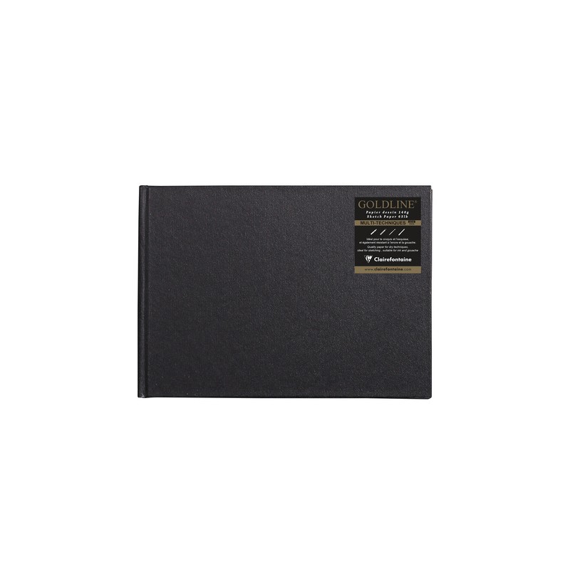 Goldline carnet cousu collé - A5 140g