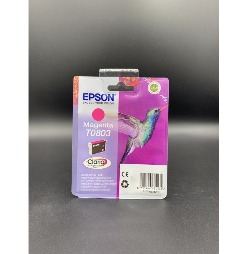 Cartouche Epson - T0803 Magenta