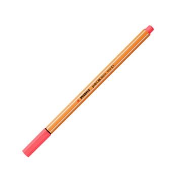 Stabilo - Pen 88 - Rouge fluo