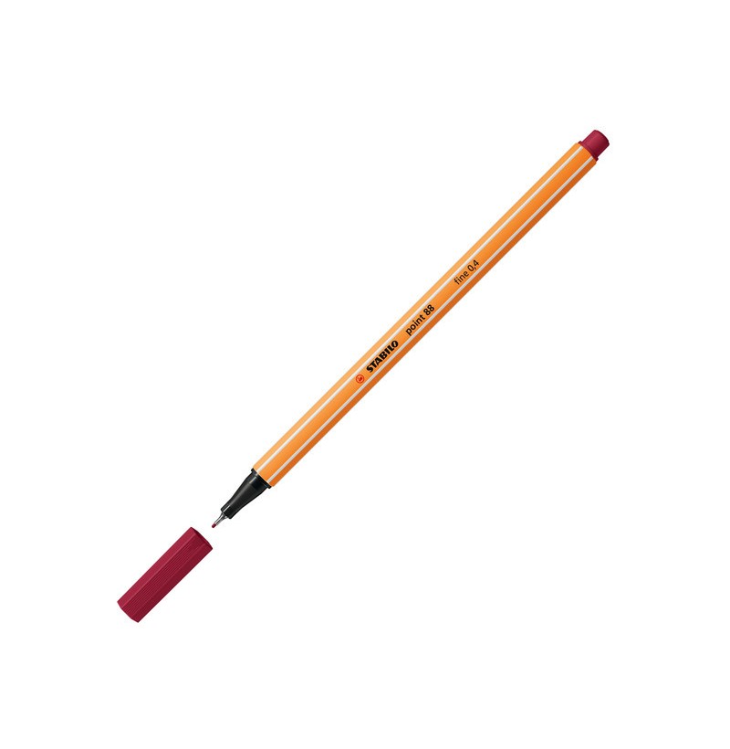 Stabilo - Pen 88 - Rouge pourpre