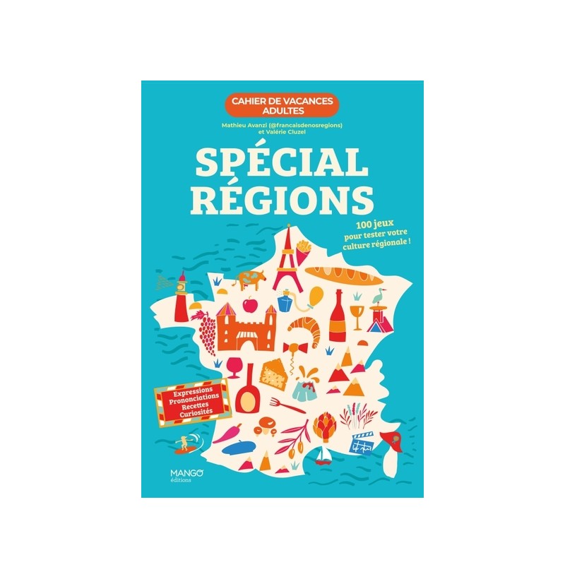Cahier de vacances - Spécial régions 2024