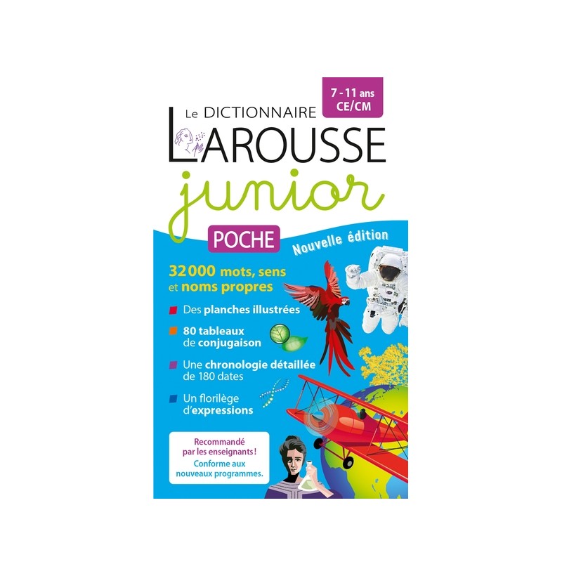Dictionnaire - Larousse Junior Poche - 32 000 mots