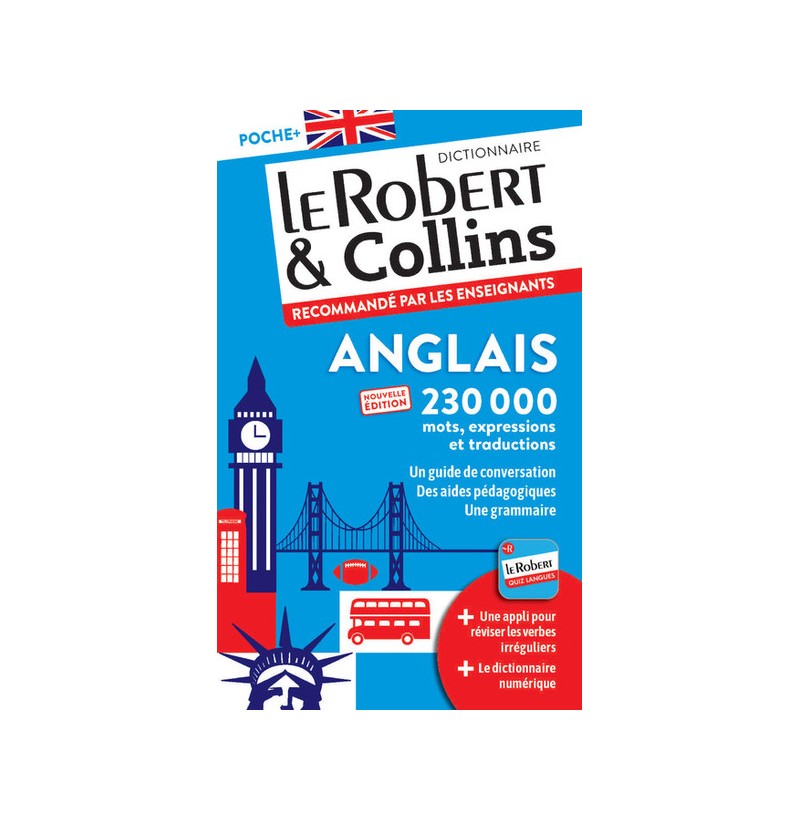 Dictionnaire - Le Robert & Collins Anglais - 230 000 mots