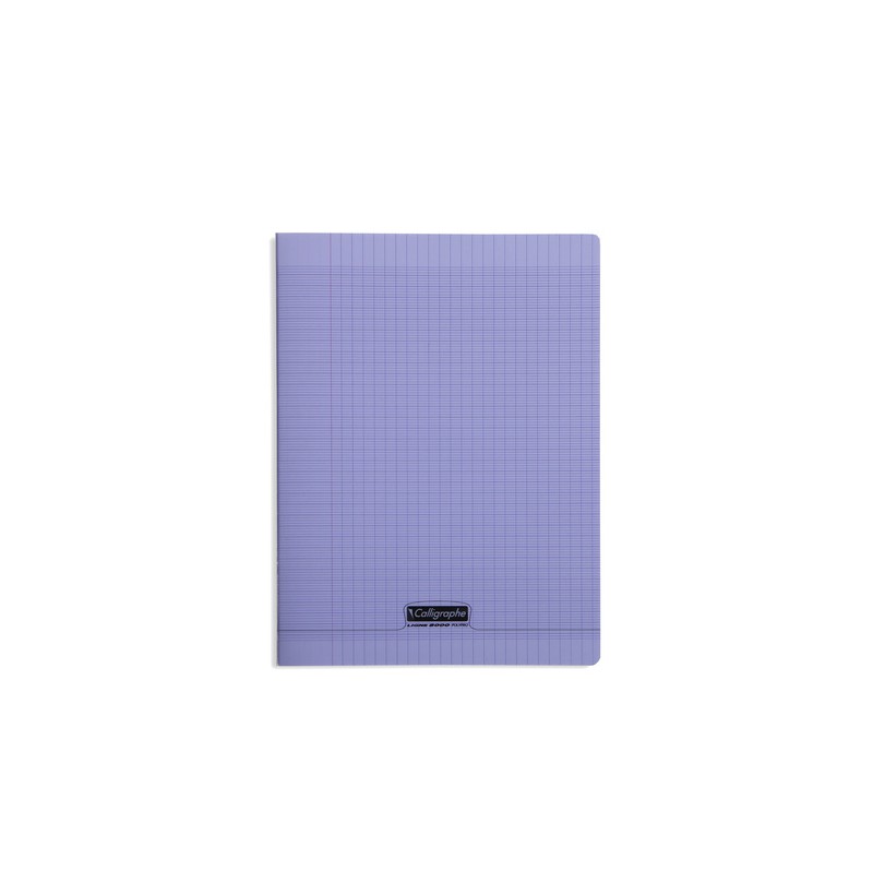 Cahier 24x32 Violet - 96 pages - POLYPRO Calligraphe