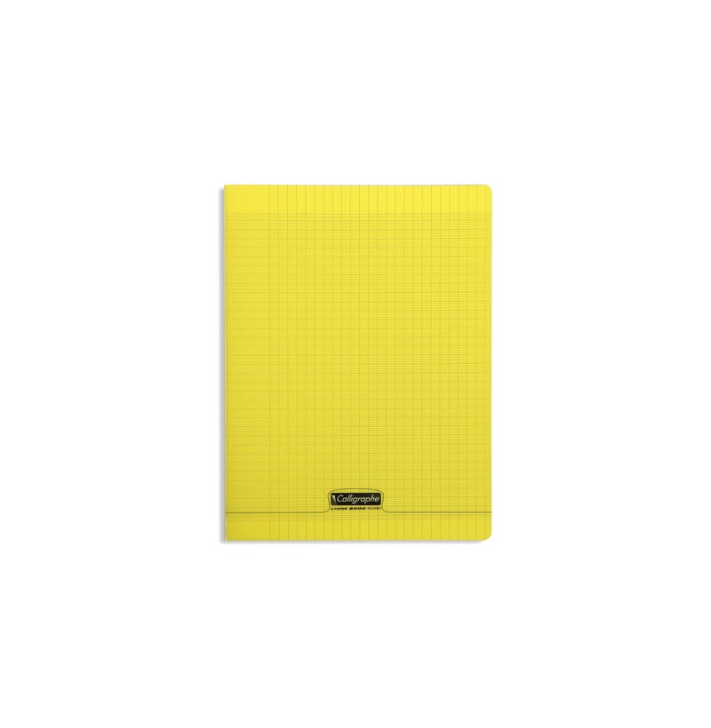 Cahier 24x32 Jaune - 96 pages - POLYPRO Calligraphe