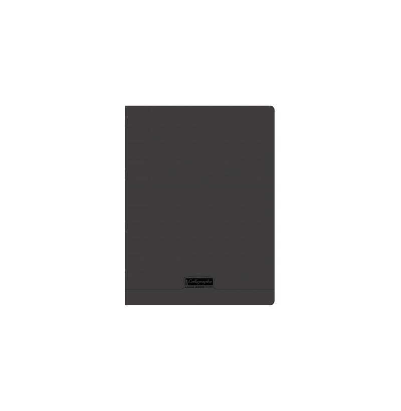 Cahier 24x32 Noir - 96 pages - POLYPRO Calligraphe