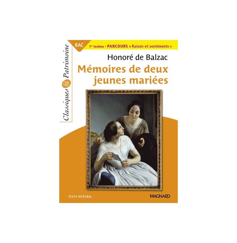 Mémoires de deux jeunes mariées - Classiques et Patrimoine