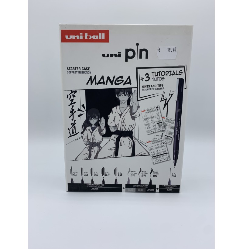 Coffret initiation manga - Uni Pin