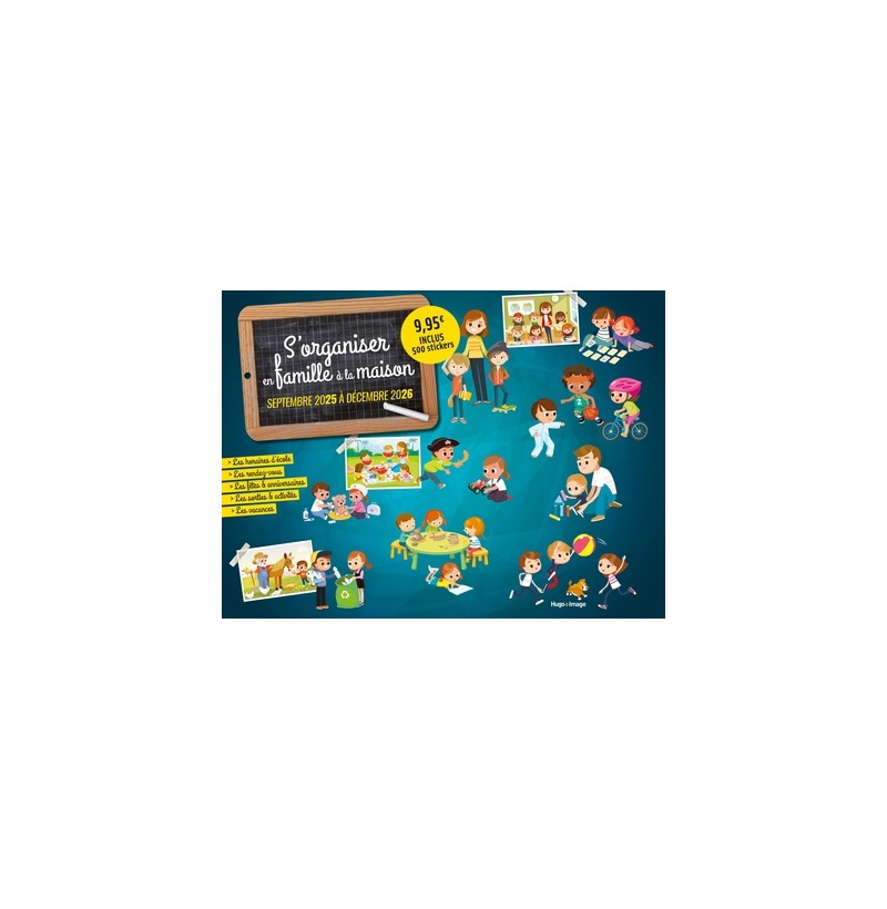 Calendrier - S'organiser en famille 2025 -2026